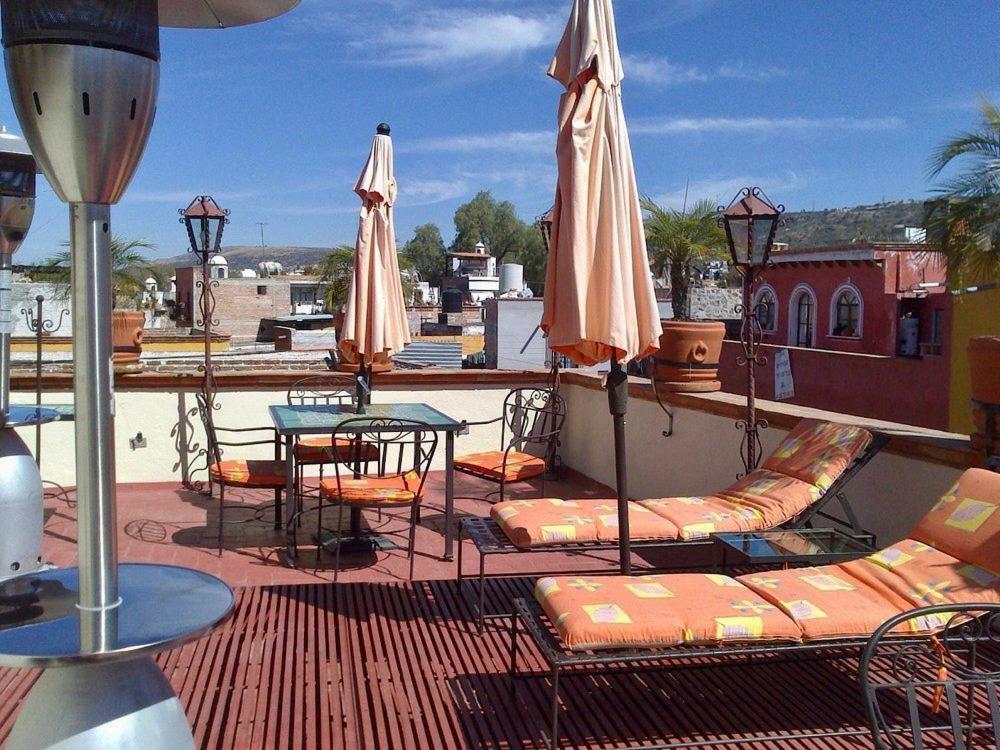 Hotel Antigua Casa De Piedra San Miguel de Allende Bagian luar foto